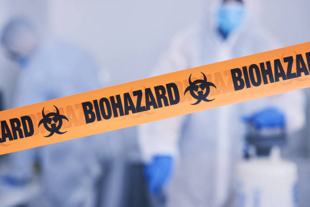 Professional Blood Cleanup technician working in Forest Knolls, CA